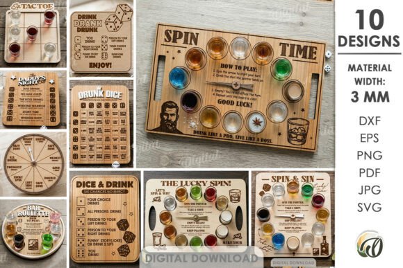 3D Drinking Games Bundle Laser Cut: A Strategic Guide to Digital Assets for Custom Creators