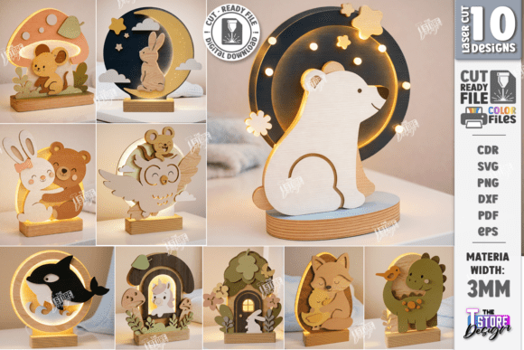 3D Kids Night Light Laser Cut Bundle: A Practical Guide for Creators