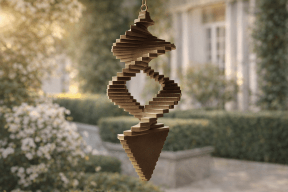 3D Wind Spinner STL 3MF: Bringing Movement and Calm to Your Outdoor Spaces