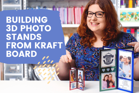 Building 3D Photo Stands from Kraft Board