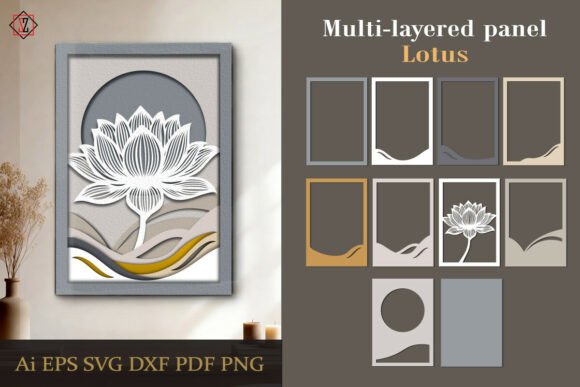 The Art of Depth: How Layered Panel Lotus – 3D Paper Cut Art is Reshaping Modern Spatial Design