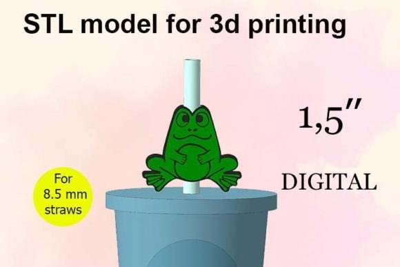The Ultimate Guide to Using the Frog Straw Topper STL File for 3D Print