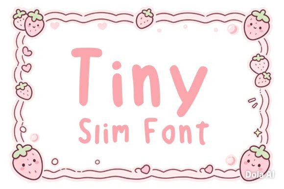 Tiny Slim: Minimalist Charm for Playful Branding